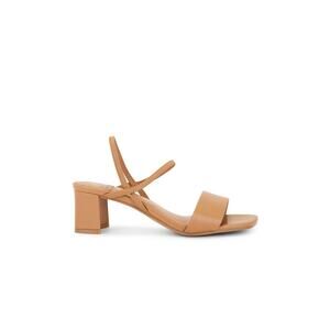 Jeffrey Campbell 'Adapt' Tan Faux Leather Sandal Size 8.5